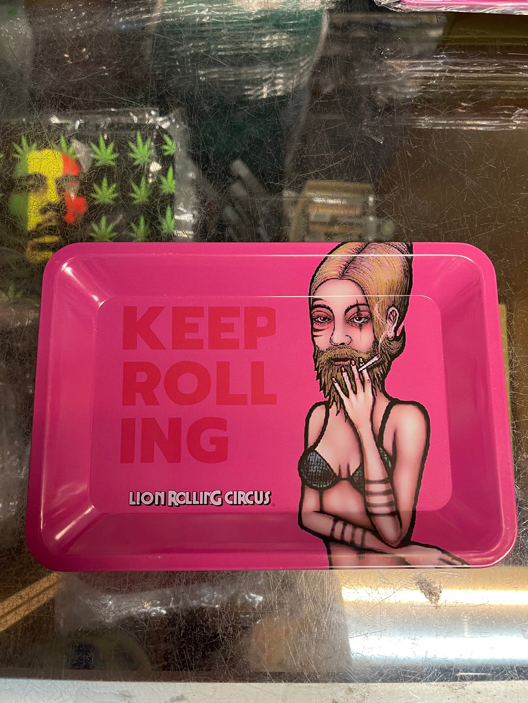 Keep Rolling Tray Pink