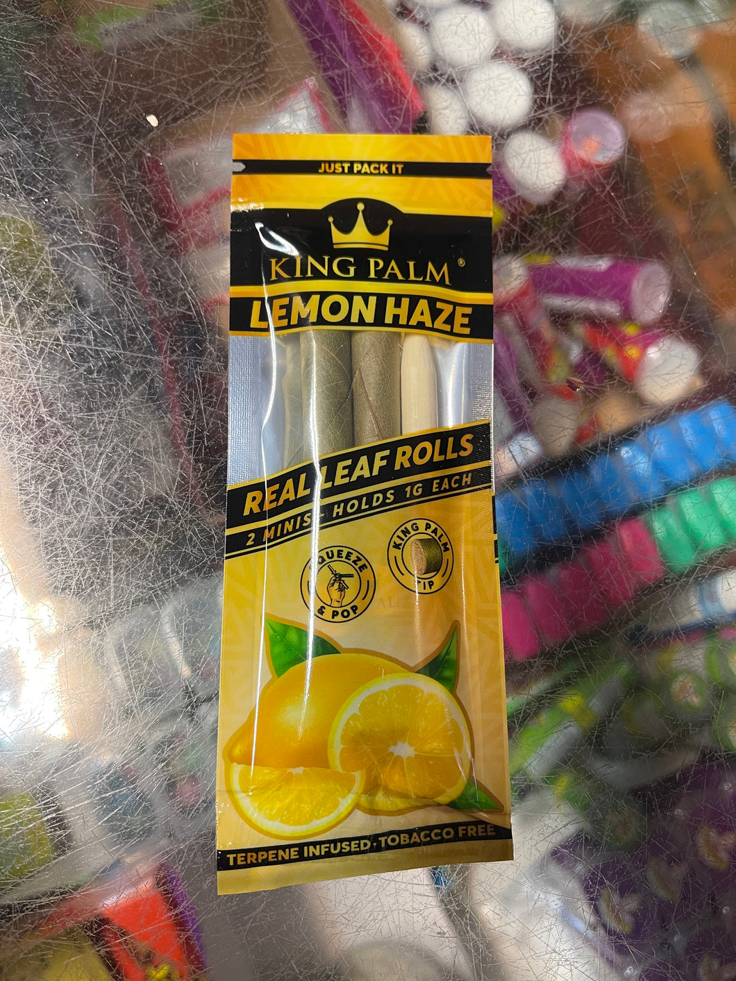 King Palm Lemon Haze 1 Gram 2 pack