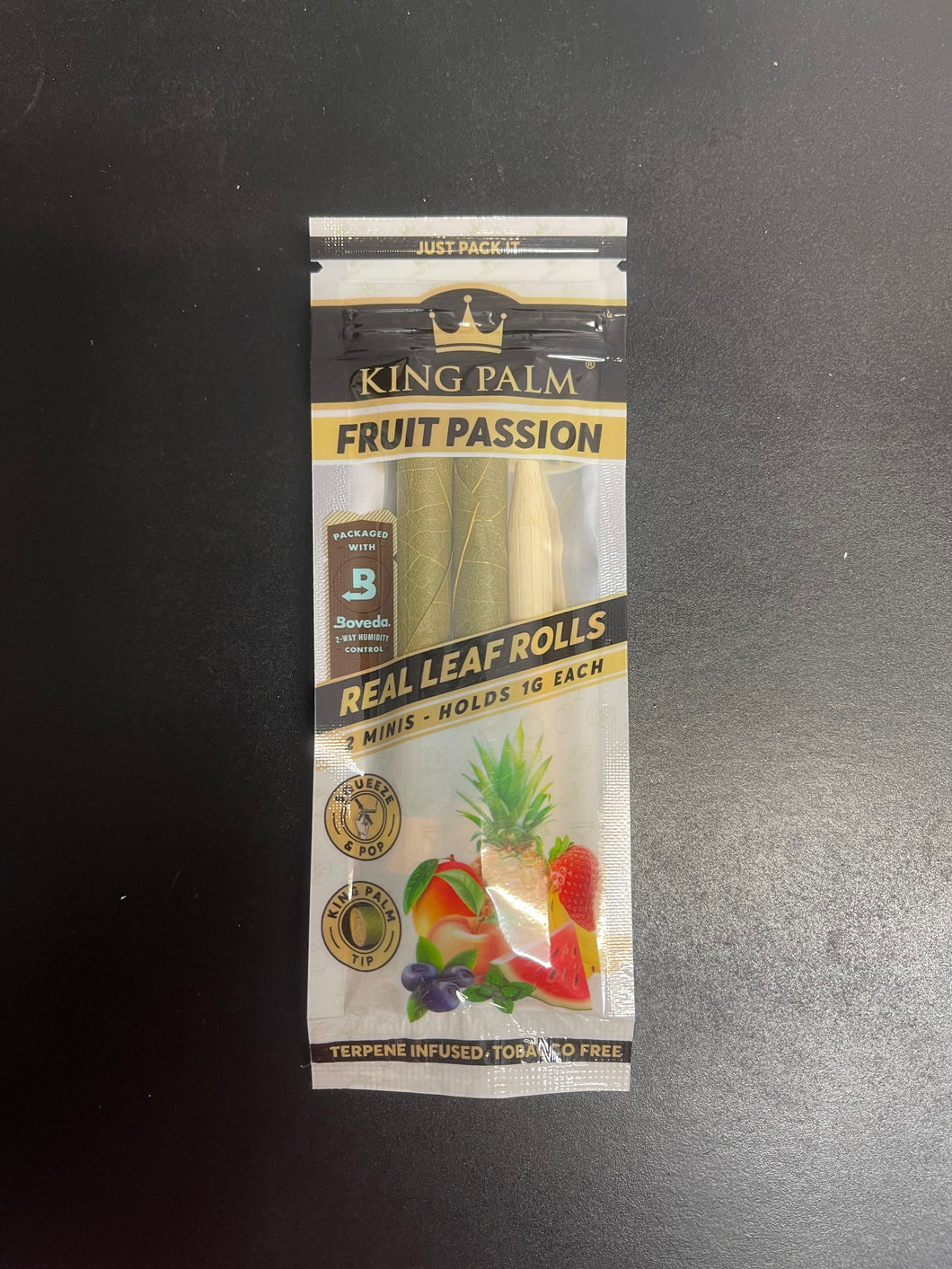 King Palm Fruit Passion 1 Gram 2 pack