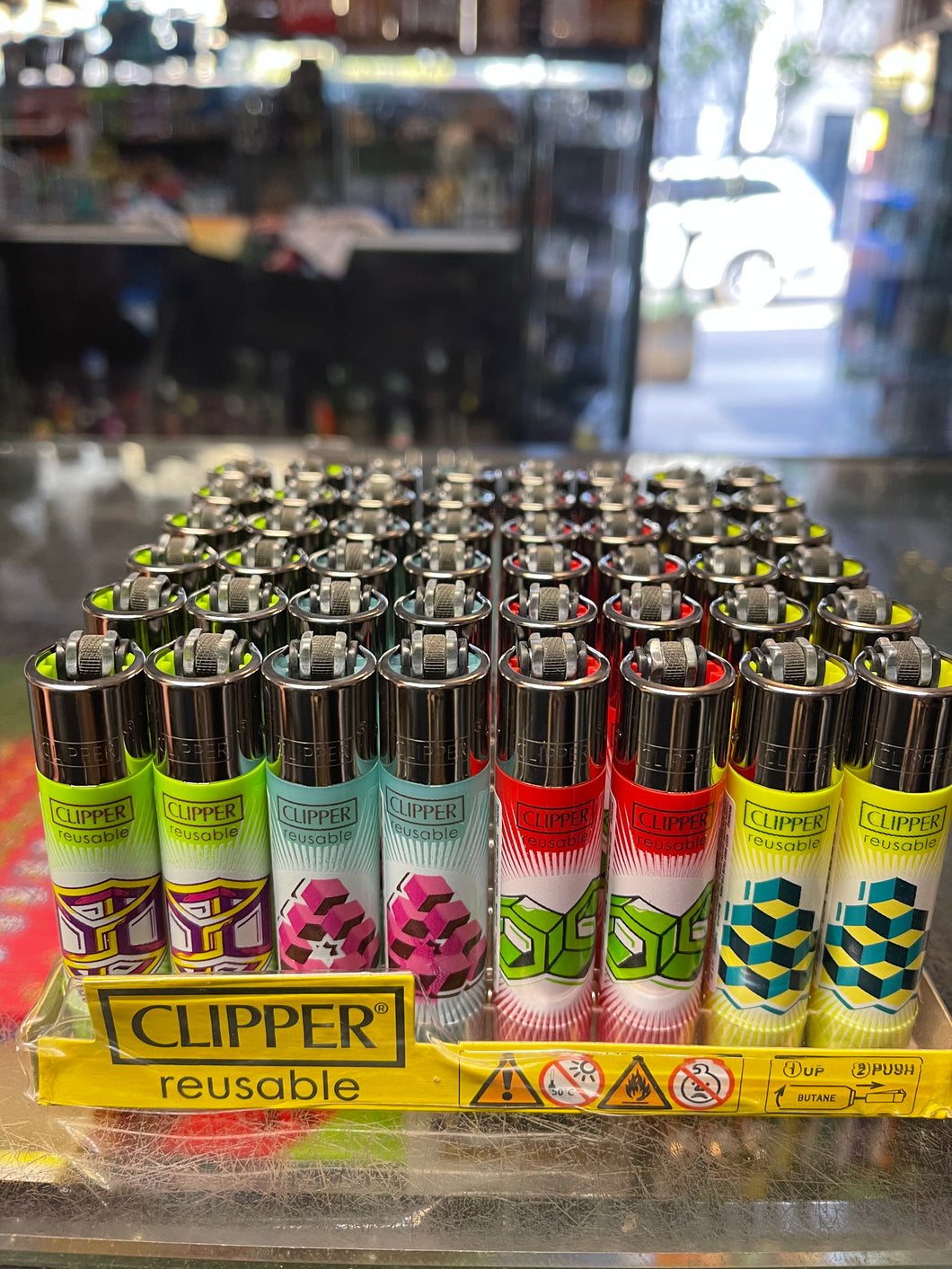 Case of 48 Clipper Lighters