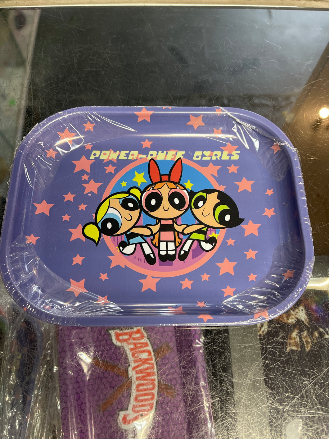 Purple mini tray