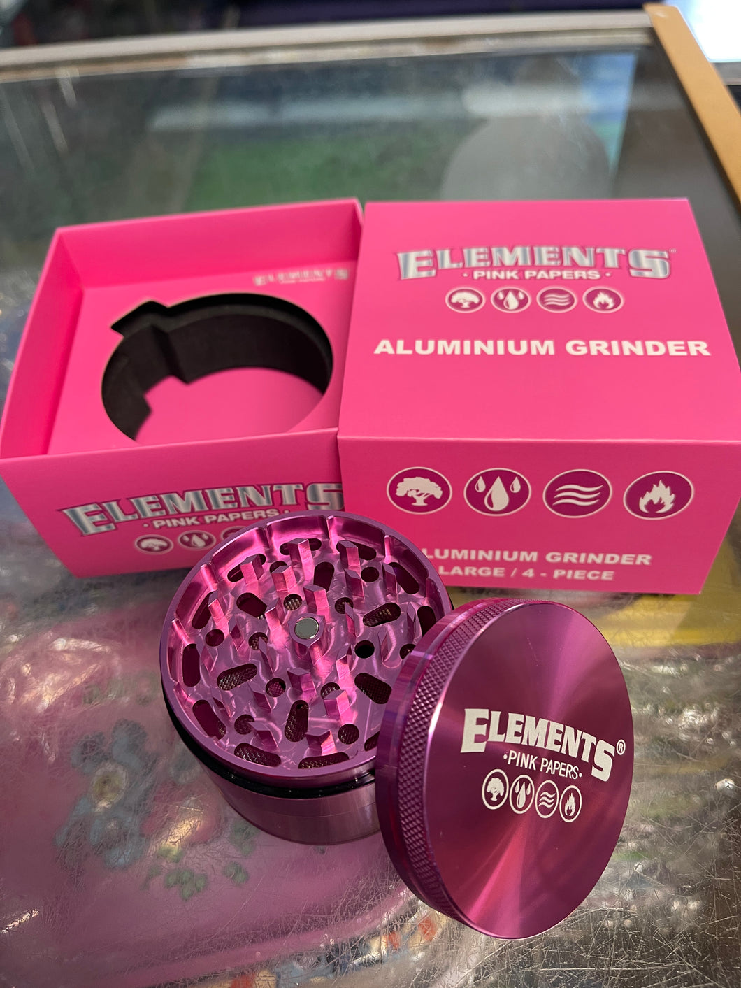 Elements Pink Grinder