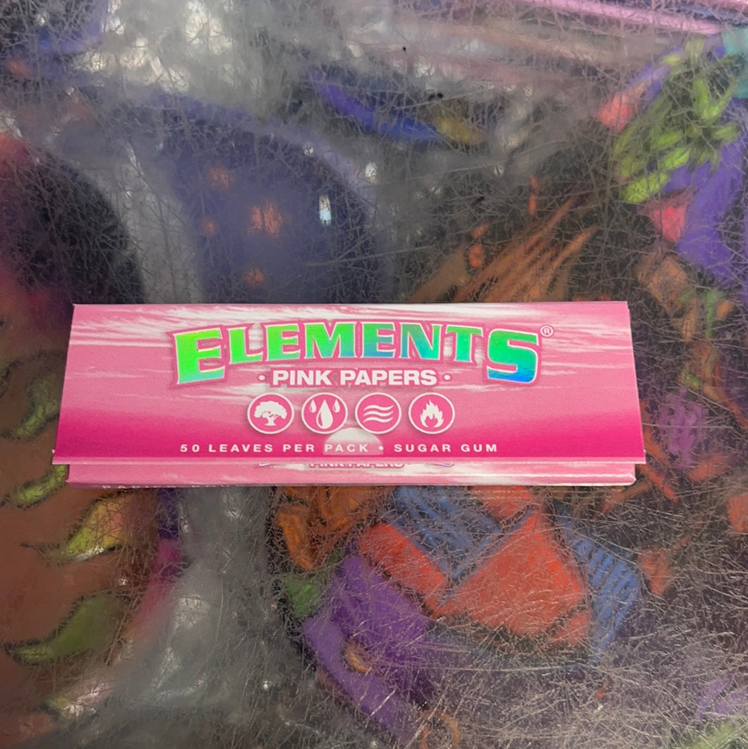 Elements 1 1/4 Pink papers
